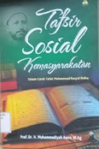 Image of Tafsir Sosial Kemasyarakatan
